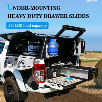 53mm Full Extension Heavy Duty Ball Bearing Drawer Slide From China - Jieyang Wugeng Hardware Co., Ltd. - China