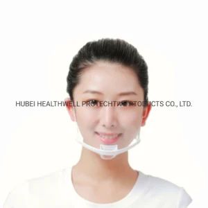 Transparent Plastic Disposable Anti-Fog Face Shield for Catering Hotel Beauty Chef Food Environmental Health - HUBEI HEALTHWELL PROTECTIVE PRODUCTS CO., LTD. - China