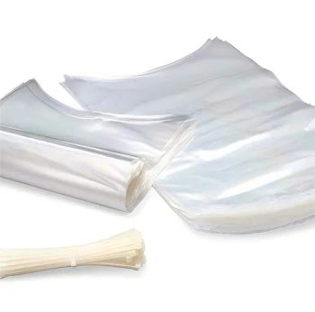 Poultry Shrink Wrap Bags with Zip Ties and Silicone Straw for Chicken - Nanjing Jinhuigu Industrial Trade Co., Ltd. - China