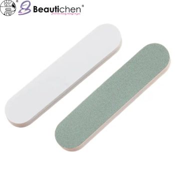 Beautichen Dual-Sided White Green Nail Buffer 15D MOQ100 - NINGBO XICHEN IMPORT AND EXPORT CO., LTD. - China