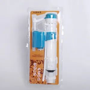 Toilet Water Tank Accessories Toilet Fitting Inlet Valve Material PE Origin Henan Trademark FLUOR HS Code 6910900000 Flushing volume - Henan Fluor Building Materials Co., Ltd - China
