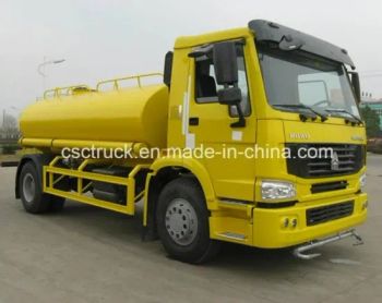 15m³ Sinotruk HOWO Water Tank Truck 4× 2 15 Tons Water Spraying Truck - Chusheng Vehicle Group Co., Ltd - China