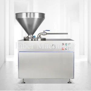 Stainless Steel China Factory Electric Vacuum Sausage Stuffer Machine Hydraulic Sausage Stuffer Filler - Zhengzhou Inber Machinery Co., Ltd. - China