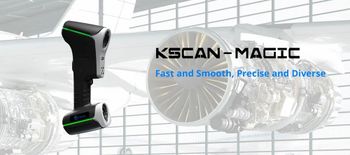 Kscan Magic Composite 3D Scanner Weight 850grams Technique laser Power Source 240v Resolution 2.3 MP Accuracy 20micron Is It Portable - Pheonix 3D Metrology And Design Solutions - India