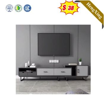 Industrial Rectangle Shape Metal Leg TV Stands Wooden TV Stand - ULINK FURNITURE GROUP LIMITED - China