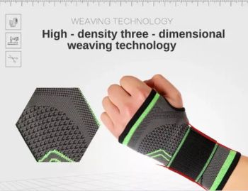 Soft Breathable Adjustable Half Finger Support Protector Sport Universal Wrist Palm Thumb Brace - Nanjing Hopesun Technology Co., Ltd. - China