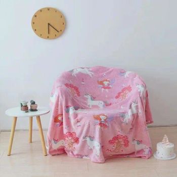 Stock Luminous Kids Blanket Designer Stars Deer Cartoon Patterns Throw Flannel Blankets Sofa Bed Glow in The Dark Cute Blanket - Xiuwu County Dingrui Construction Machinery Co., Ltd. - China