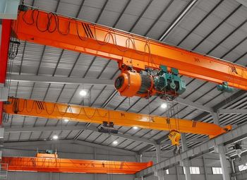 Indoor Single Beam 5 Ton Bridge Overhead Crane with Hoist - HY Crane Co., Ltd - China