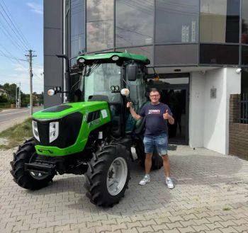 Stage V Engine 50HP 75HP 4WD Yto Diesel Engine Farm Tractor with Front Bucket Loader - Weifang Langyuan Machinery Co., Ltd. - China