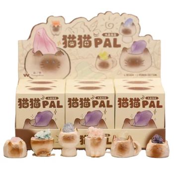 Mini Cute Cat Resin with Perfume Crystal Crafts Blind Box Toy (CFTFG25016) - Guangzhou Chifo Technology Co., Ltd. - China