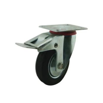 Furniture Castor Ball Caster Wheel Plastic Wheels Caster with Brake for Sofa Swivel Office Chair - Hangzhou Bestsuppliers Foreign Trade Group Co., Ltd. - China