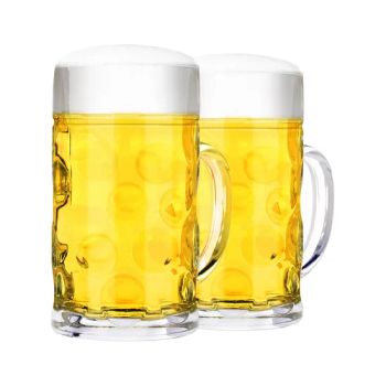 Acrylic Beverage Drinking Cups for Water Wine Juice and Bar Dining Beer Mugs with Handle - Guangzhou Unique Hotel Supplies Co., Ltd. - China