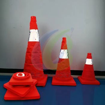Quick Deployment Easy Storage Parking Lot Guidance Foldable Traffic Cone - HUIZHOU LUBAO ELECTRONIC CO., LTD. - China