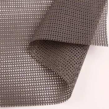 270GSM PVC Coated Polyester Mesh Fabric Type Tarpaulin Width up to 5.1m HS Code 59031090 Model NO. UND-CMF Trademark - HAINING UNEED INDUSTRIAL MATERIAL CO., LTD. - China