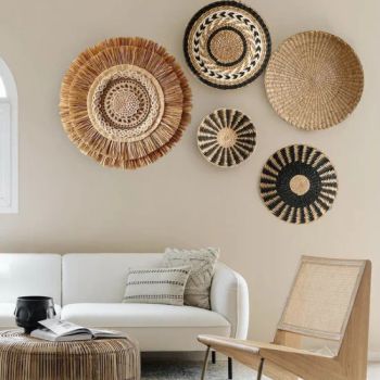 Japanese Moroccan Wall Decoration Hanging Color Pure Origin China Shape Cartoon Type Coasters Material Cotton HS Code 6302101000 - RIZHAO SUNGOOD ARTS & CRAFTS CO., LTD. - China