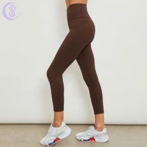 Wholesale Customized Sportswear Yoga Clothing Nylon Spandex Womens Leggings - Dongguan Shuyu Activewear Co., Ltd. - China