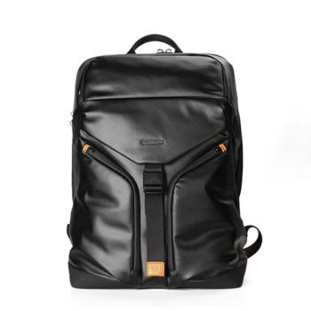 Luxury Man PU Leather Business Laptop College Student Backpack - Hong Kong Spleg Co., Ltd. - China