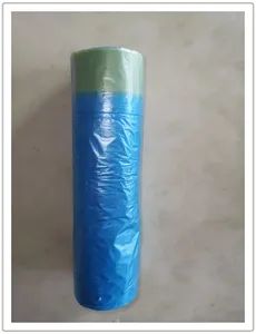 Plastic Carrier Bags HDPE Garbage Bag with Drawtape Model NO. KR-B Handle Drawstring HS Code 3923210000 Customized Available - Weifang Karry Plastic Products Co., Ltd. - China