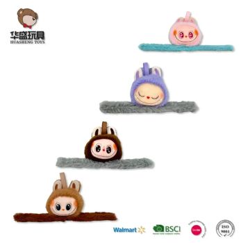 Hot Cartoon La Bubu Clap Cute Animal Plush Figure Toys Clap Circle Plush Toys - Zaozhuang Huasheng Toys Co., Ltd. - China