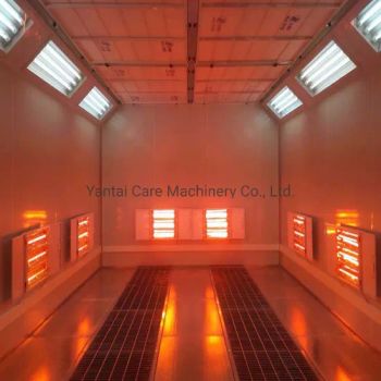 Ce Approval Down Draft Electric Heating Spray Booth for Painting Cars - Yantai Care Machinery Co., Ltd. - China