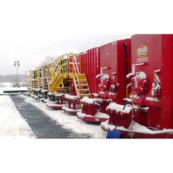 Portable Frac Tanks for Oilfield Operations Heavy Duty Liquid Storage Tanks for Water Mud and Waste Management - senesie mfg llc - United States