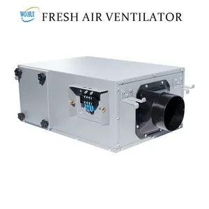 Total Heat Exchange Fresh Air System, Household and Commercial Fresh Air Fan, Whole House Purification, Air Supply and Exhaust Integrated Two-Way Flow Ventilato - Dezhou Wohui Environmental Technology Co., Ltd - China