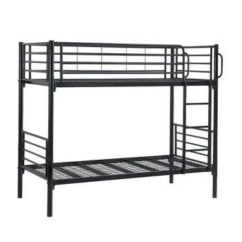 Heavy Duty Single Metal Beds Furniture School Dormitory Mesh Bunk Bed for Students - Bazhou Qianxiang Smart Home Technology Co., Ltd. - China