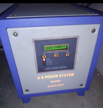 Single Phase Servo Voltage Stabilizer Efficiency 90% Phase Single Phase Input Voltage 170 to 280 Output Voltage 220 to - A S Power System - India