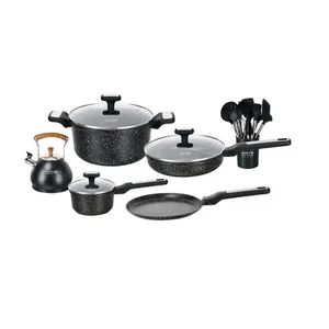 2-Piece Mini 5.5 Inch Non-Stick Round Fry Pan with Serrated Turner for Outdoor Cookware - Xuzhou Sheng Ming Casting Co., Ltd - China