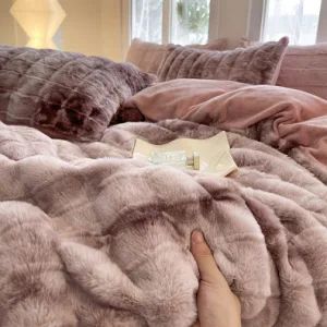 Home Textile Warm Bedding Set Blanket with Comforter Sets Couverture - Nantong Javian Textile Co., Ltd - China