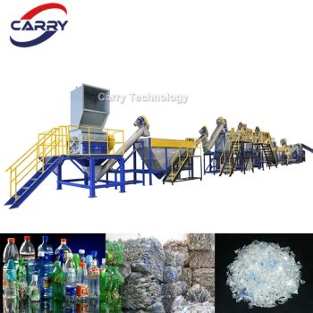 300-3000kgh SUS304 Waste Plastic Drink Water Beverag Bottle