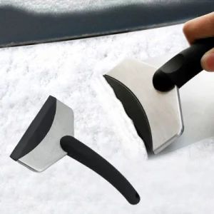 Hot Selling Outdoor Accessories Eco-Friendly Heavy Duty Black Handle Stainless Steel Car Ice Scraper Snow Shovel - GOOD SELLER CO., LTD - China