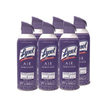 Lysol Air Sanitizer Spray, For Air Sanitization and Odor Elimination, Simple Fresh, Lavender, Cotton Blossom 10 Fl. Oz - Smart Agri GmbH - Germany