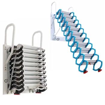 3m 300kg Top-Mounted Manual Retractable Folding Hidden Lifting Attic Stairs Combination Ladders - Jiangxi Mide Industrial Co., Ltd. - China
