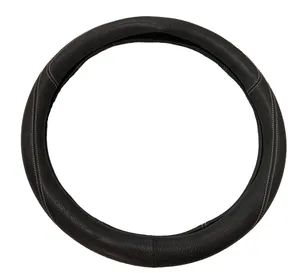 Genuine Leather Steering Wheel Cover (PZ-70477) PCS/CTN 50 Brand Best Origin China Trademark pengzhan HS Code - Ningbo Pengzhan AUTO Accessories Co., Ltd. - China