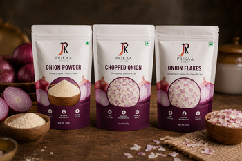 Onion Powder, Onion Flakes, Chopped Onion - PRIKAA OVERSEAS LLP  - India