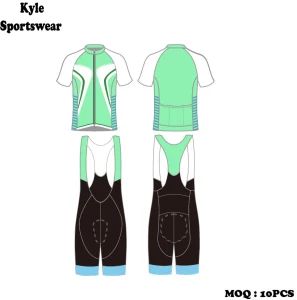 Merino Wool Cycling Jersey Short Sleeves Cycling Jersey Bib Shorts Custom Wholesales - Dongguan Kyle Sporting Goods Co., Ltd. - China