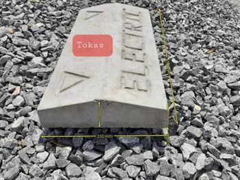 Concrete RCC Cable Protection Cover Color Gray Brand Tokas Material Concrete Shape Rectangular Dimension - Tokas Concrete Products (TCP) - India