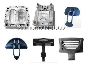 China Injection Office Chair Mouldings, Injection Office Chair Headrest Mouldings - Taizhou Huangyan Solidco Mould Co., Ltd. - China