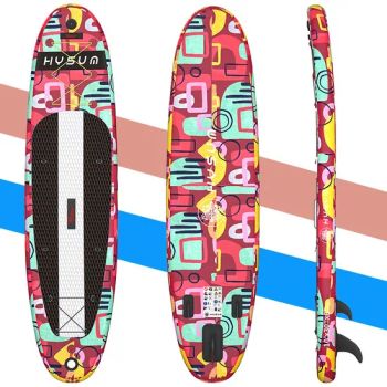 Hysum 10 6FT Inflatable Paddle Board with Complete Accessories for Surfing - Best Rise Technology Co., Ltd. - China