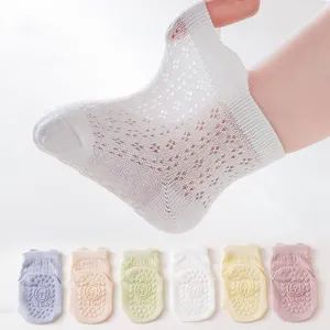 Breathable Anti-Slip Baby Socks for Warm Weather Fun Origin China Pattern Plain Gender Women's Model NO. NL-946 HS Code - JinJiang Nilong Group Co., Limited - China