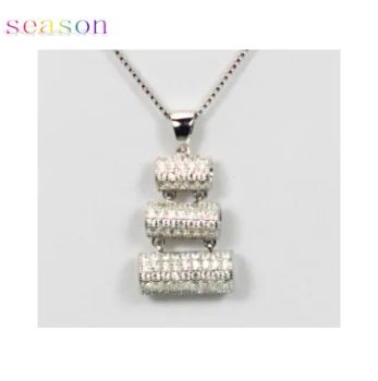 Fashion Jewellery 925 Sterling Silver Pendant (SP3034) Origin China Style Simple Model NO. SP3034 Trademark Season Weight 2.90 Grams - Hongkong Season Jewelry Co., Limited - China