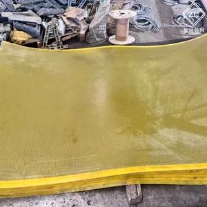 Manganese Steel Mining Screen Panel Woven Mesh 3M-1Y Custom Aperture Square Hole Coke Coal Ores GB BS CE - Chengdu Zhicheng Screen Mesh Co., Ltd. - China