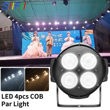 New COB Four-Eye Face LED Blinder Stage PAR Light RGBW 4 Eyes COB Blinder LED Wedding Lights Bar Party Stage Lighting - Guangzhou Sanfei Stage Lighting Co., Ltd - China