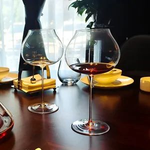 700ml Crystal Red Wine Glass High-End Big Belly Burgundy Stemware Ultra-Thin Lead-Free Wine Glass Cups - Ningbo Yuheng Medical Equipment Company Ltd - China