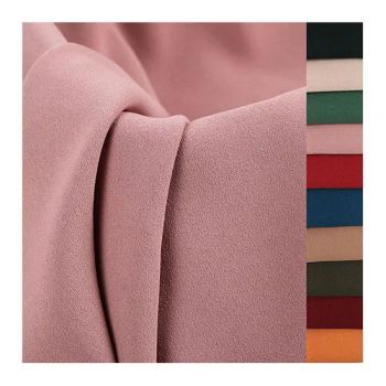 Low MOQ Soft Breathable 100 Polyester Korean Crepe Chiffon Fabric for Women Clothing - Shaoxing Yewang Textile Co., Ltd. - China
