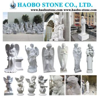 Marble Angel Statues, Mary Statue, Jesus Statue Origin China Color Various HS Code 680293 Style European Certification CE - Fujian Huian Haobo Stone Company Limited - China