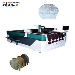 Automatic CNC Dynamic Sleeping Bag Boots Vibrating Glove Cutting Machine for Outdoor Playground Mats and Shade Cloth Cutting Machines - Shandong HTCT CNC Equipment Co., Ltd. - China