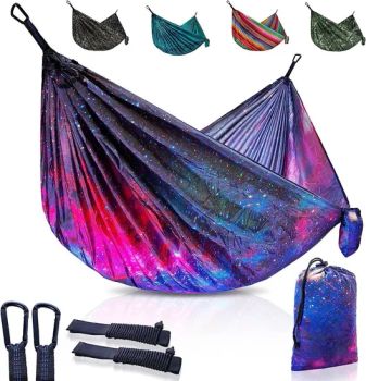 Tree Ropes and Carabiners Lightweight Parachute Nylon Portable Camping Hammock - GOOD SELLER CO., LTD - China