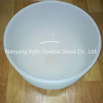 Heat Resistance Customized Milky White Singing Silica Quartz Crucibles Silica Crucible - Nanyang Kylin Special Glass Co., Ltd. - China